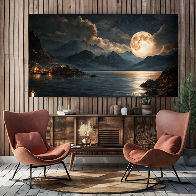 Lunar Horizon Mural image